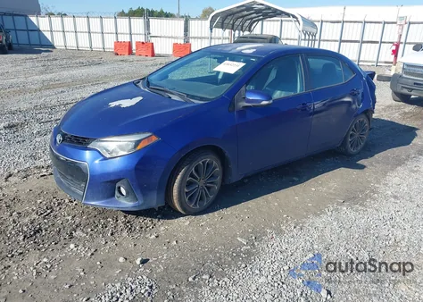 2016 Toyota Corolla S Plus from USA, damaged, VIN 5YFBURHE1GP537851